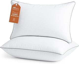 Sasttie Firm Down Alternative Pillows Queen