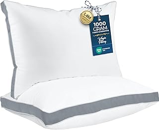 Utopia Bedding Bed Pillows for Sleeping Queen Size (Grey)