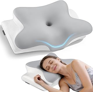 Cervical Neck Pillow Dark Grey