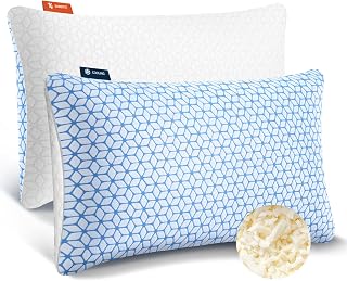 Love Attitude Shredded Memory Foam Pillows Queen Size Set of 2