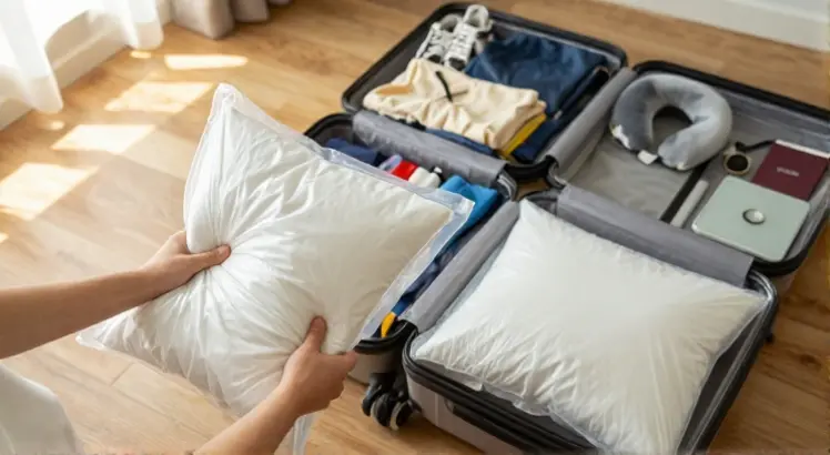 How to Pack Pillows for Travel