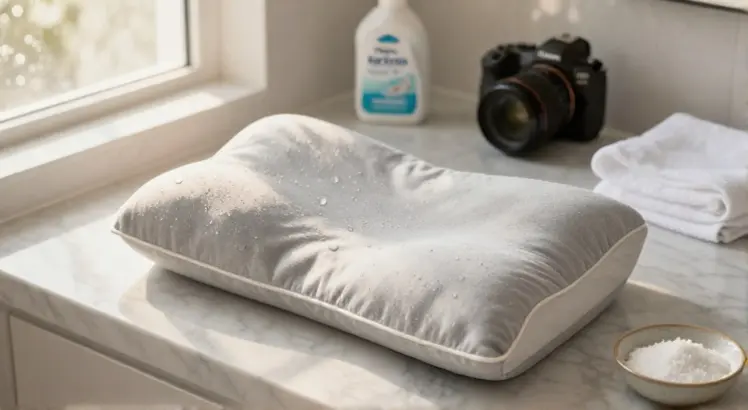 how to wash a travel pillow