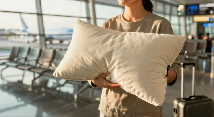 can you bring pillows on a plane