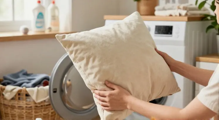 how to wash a husband pillow
