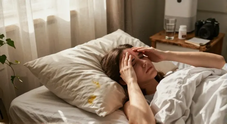 why does my pillow give me a headache