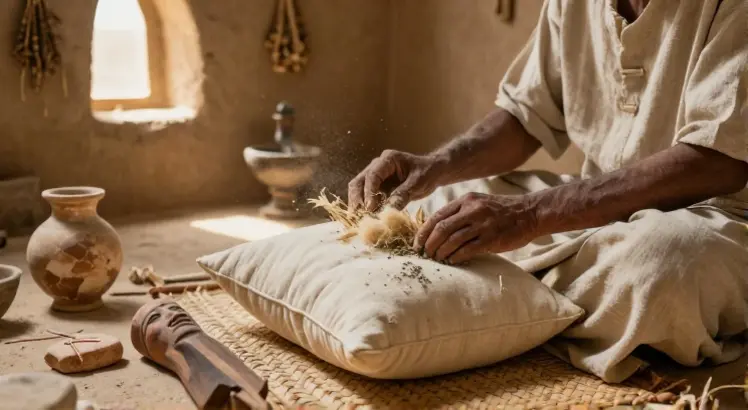 when was the first pillow invented