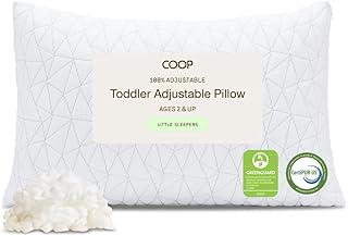 Coop Home Goods Original Toddler Adjustable Pillow
