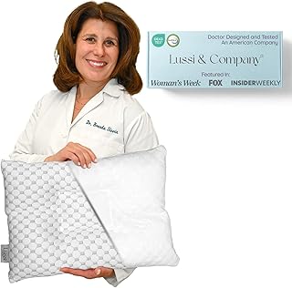 Toddler Pillow for 2 Year Old to 5 Year Old–Hypoallergenic, Soft, Breathable & Washable–13”x19” Baby Pillow with Adjustable Height