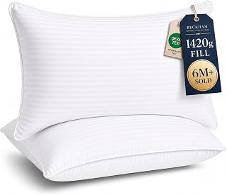 Beckham Hotel Collection Bed Pillows King Size Set of 2