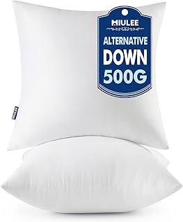 MIULEE Throw Pillows Inserts