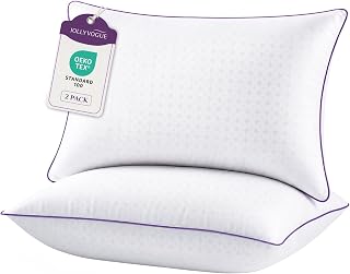 JOLLYVOGUE Bed Pillows Standard Size Set of 2