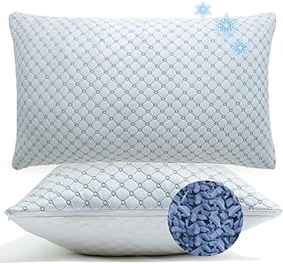 Cooling Bed Pillows for Sleeping Queen Size Set of 2
