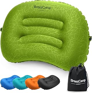 BreezCamp Inflatable Camping Pillow