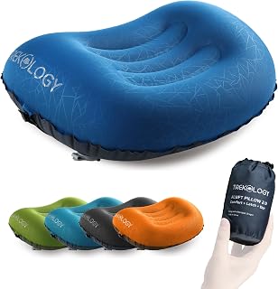 TREKOLOGY Ultralight Inflatable Camping Travel Pillow ALUFT 2.0