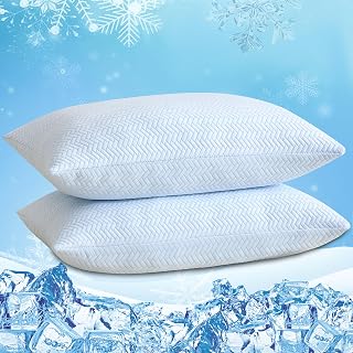 DOWNCOOL Cooling Pillow Queen Set of 2
