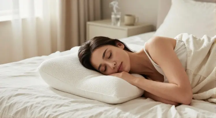 how to sleep on tempur pedic neck pillow